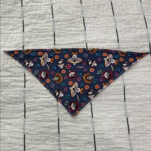 Cute Day of The Dead/Halloween Bandanna for a dog